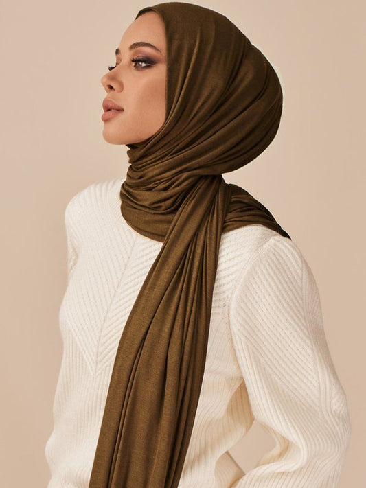 Modal Cotton Jersey Hijab.208