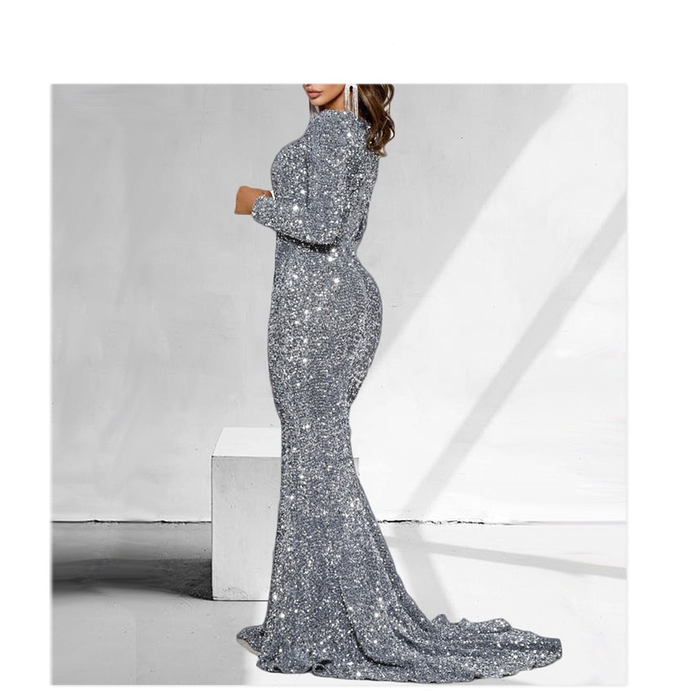 Luxury Long Sleeve Dress.238