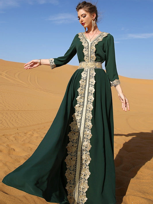 Elegant Muslim Women Dress.131